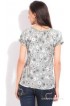 Debenhams-John Rocha Casual Short Sleeve Floral Print Women's Top